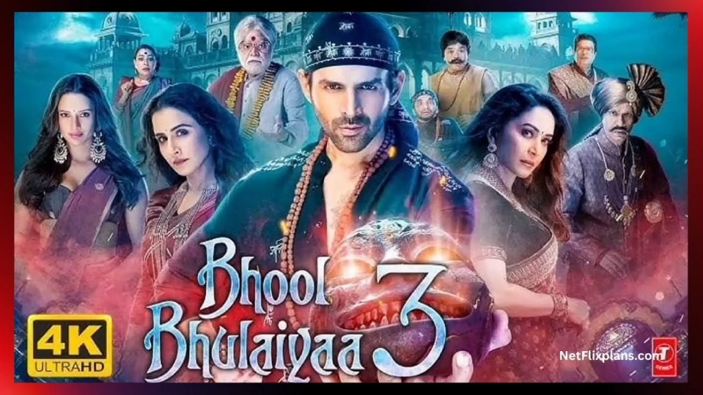 Bhool Bhulaiyaa 3 Movie on Netflix