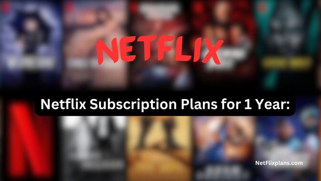 Netflix Subscription Plans for 1 Year