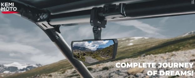 Honda Pioneer mirrors and side-by-side doors